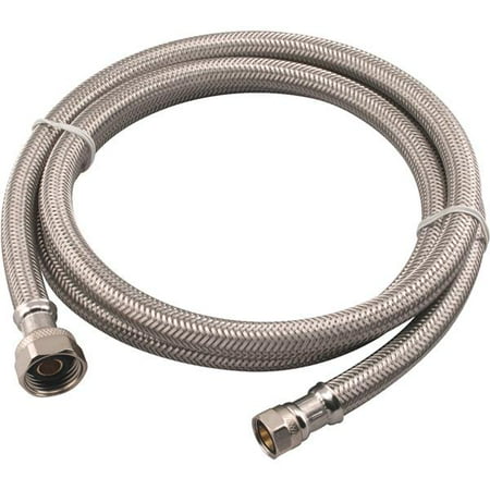 3/8"x1/2"FIPx60"SS FCT.CONN   BRAIDED SS FAUCET CONNECTOR