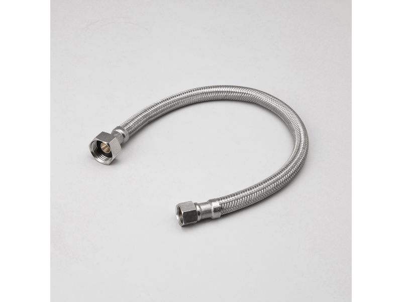 1/2Cx1/2IPx16"SS FCT CONNECTORBRAIDED SS FAUCET CONNECTOR