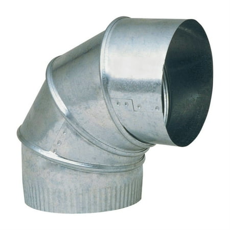 5"x 90 GAL ADJ ELBOWS-30GA    GALVANIZED ADJUSTABLE STOVE