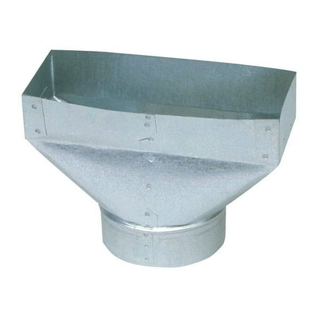 4x10x6" GALV ANGL BOOT        4x10"REGISTER/6" STOVE PIPE