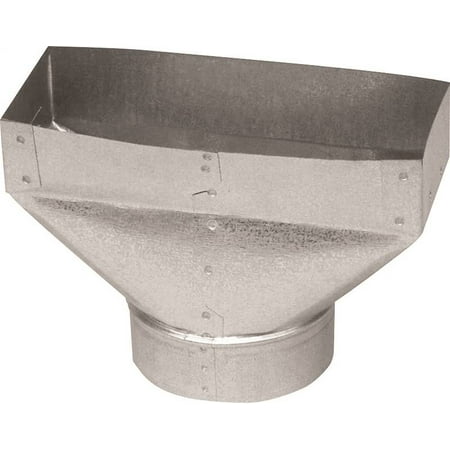 4x12x6"GALV UNIV BOOT         4x12" REGISTER/6" STOVE PIPE