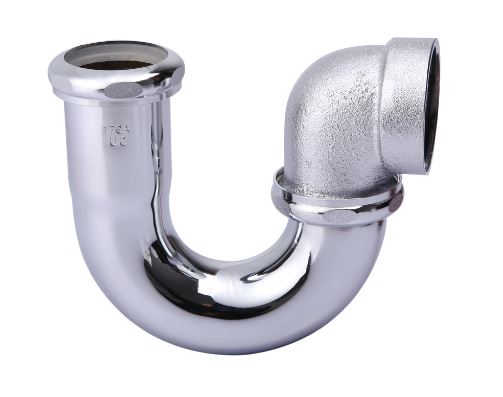 1-1/2"17ga.CP SINK TRAP       CHROME PLATED/CAST-ELBOW