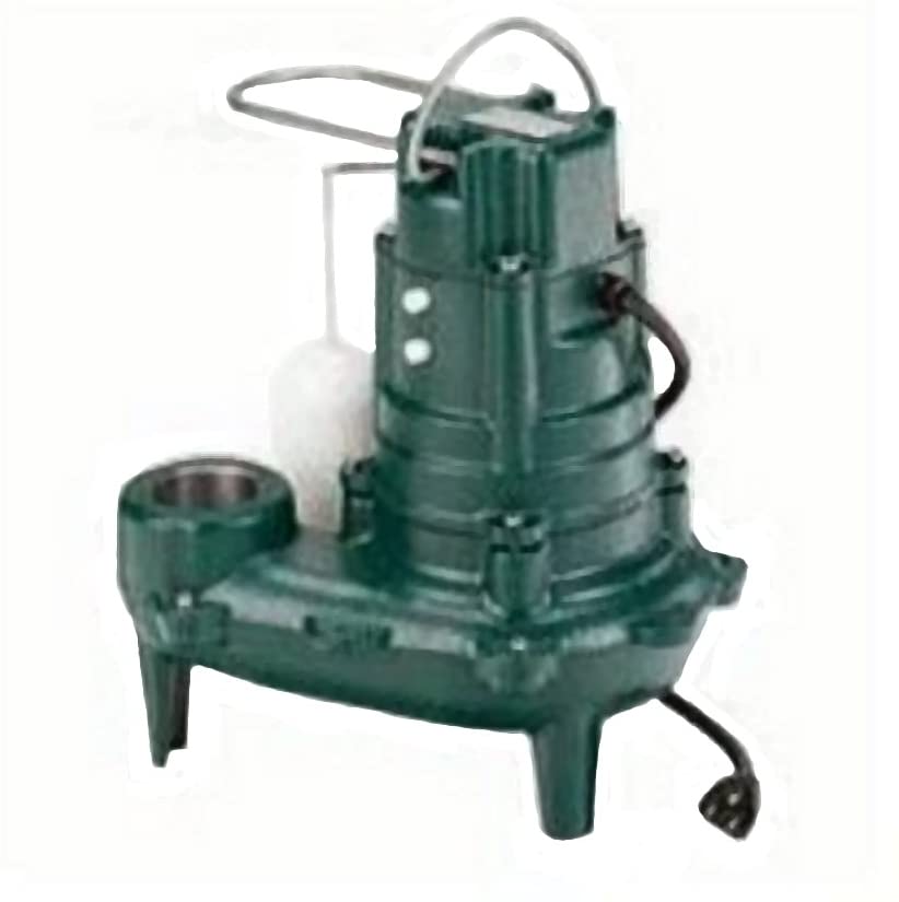 1/2 HP AUTOMATIC M266 CAST IRON SEWAGE PUMP WITH 10' CORD