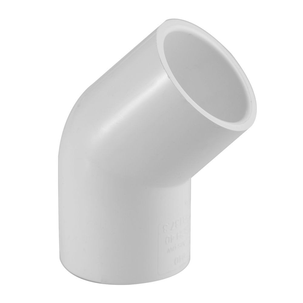 3/4"SxS 45'PVC ELBOW          PVC SCH40 PLASTIC FITTING