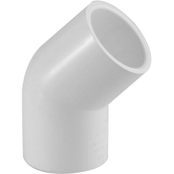 1" SxS 45'PVC ELBOW           PVC SCH40 PLASTIC FITTING