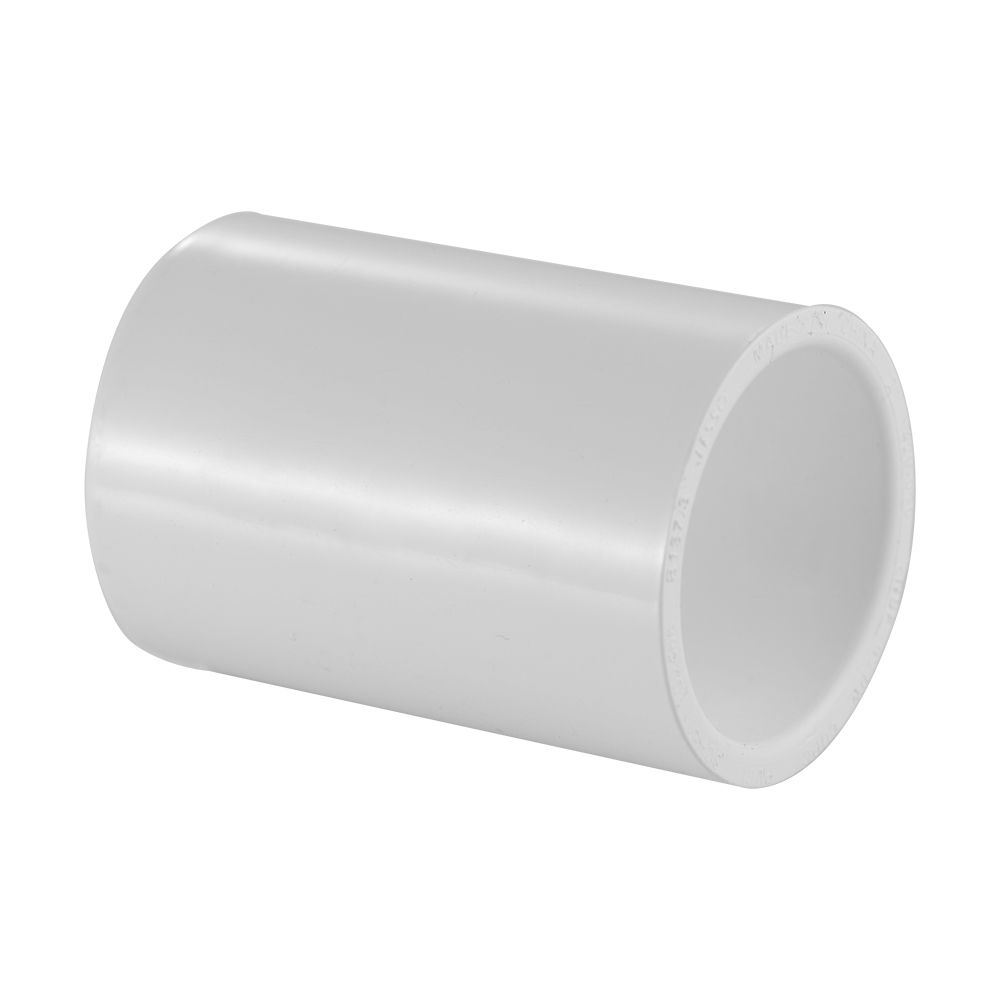 3/4" PVC SLIP COUPLING SxS    PVC SCH40 PLASTIC FITTING