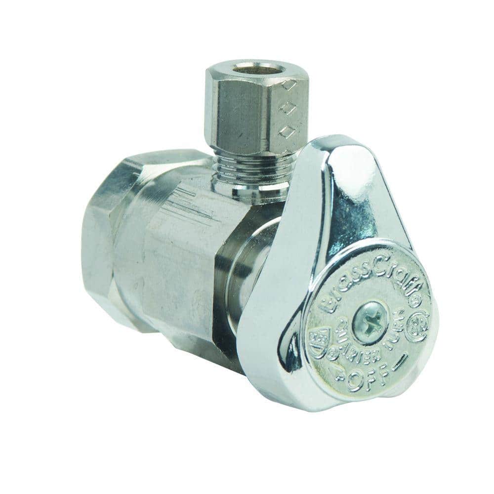 1/4 TURN 1/2FIPX3/8COMP       ANGLE VALVE