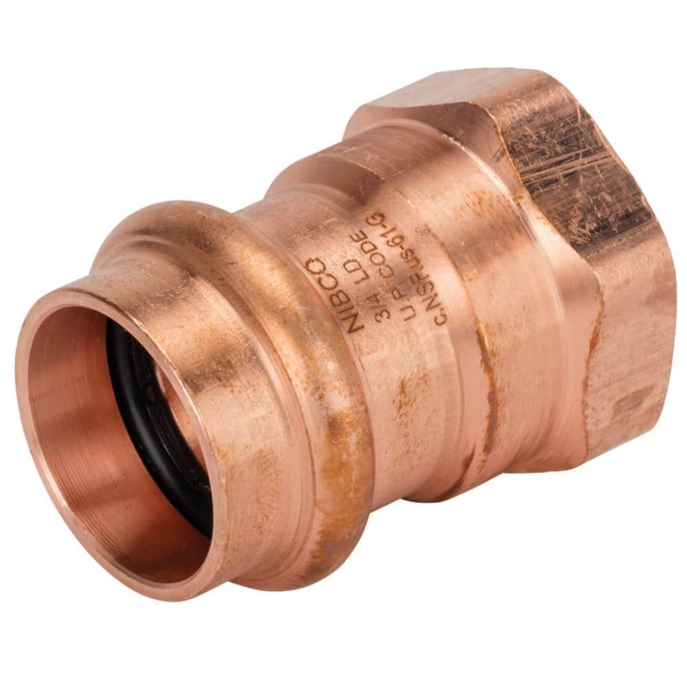 3/4"CP P/F FIP ADAPTER        UPC603 /WROT COPPER PRESS FIT