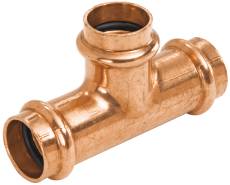 1x3/4"x1"CP PRS TEE PxPxP-WROTPC611/COPPER PRESS FITTING