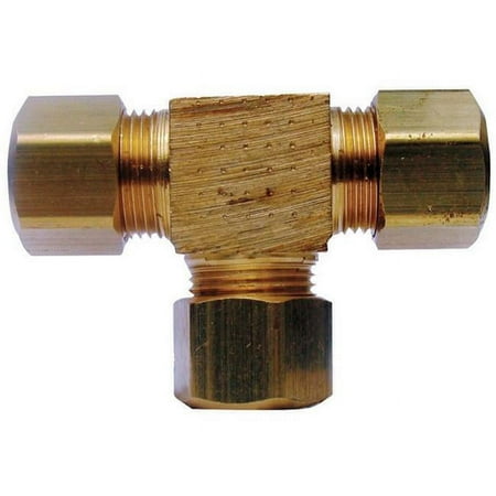 1/4"COMPRESSION TEE LEAD FREE