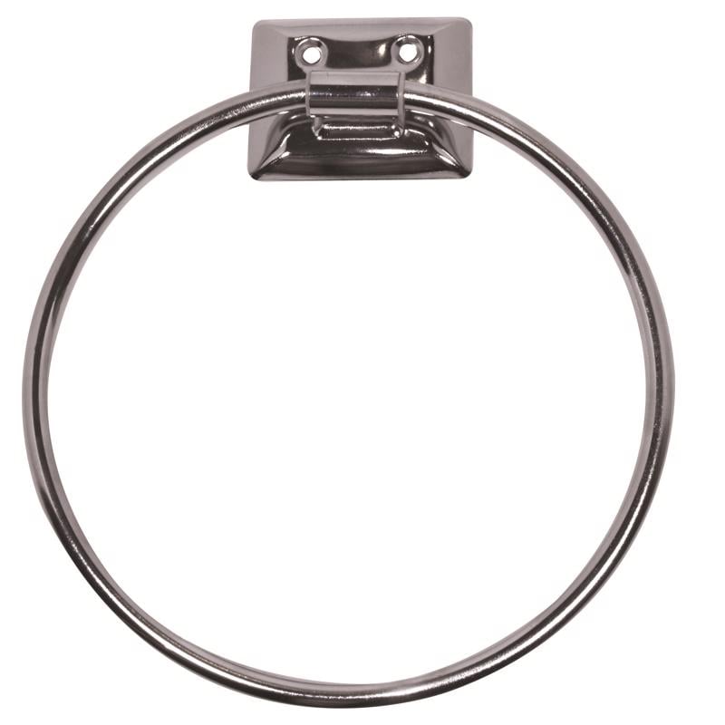 6-3/4" TOWEL RING CHROME