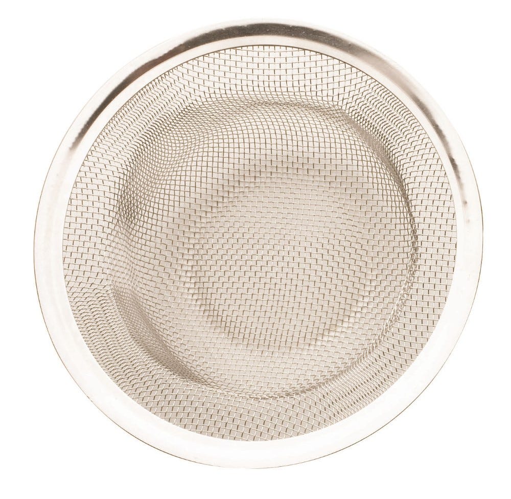 BASKET STRAINER WASHER-BG     10/BX 3-1/2"ID