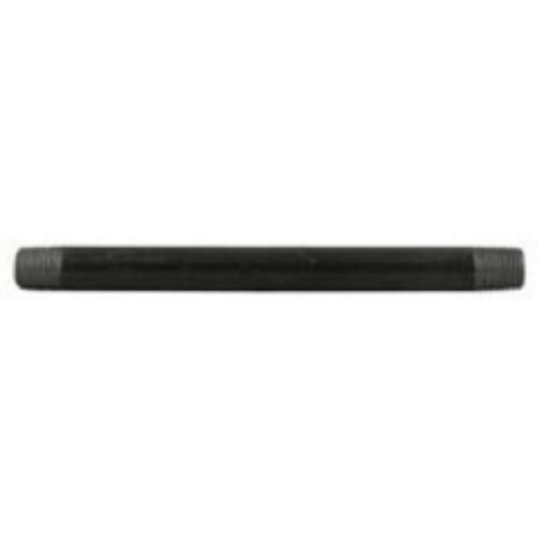 1/4 X 5 BLK NIPPLE            (100/25)