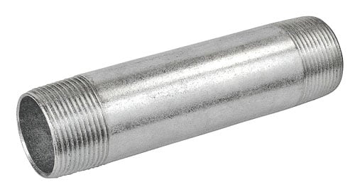 1X2 GALV. NIPPLE              (25)