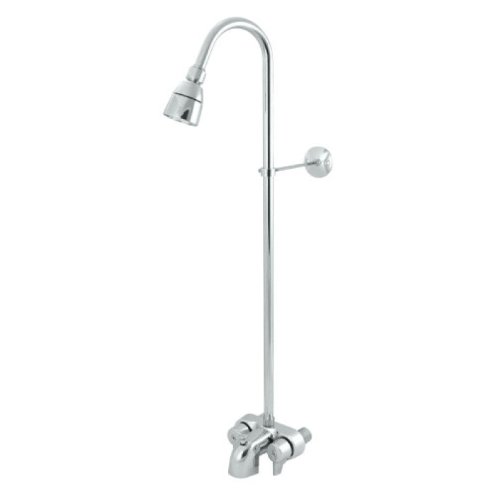 ADD-A-SHOWER & SHOWER BAR     W/DIVERTER BATH COCK RISER W/B