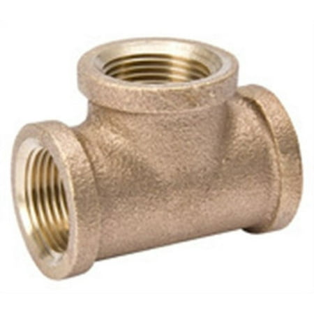 1/2"RED BRASS TEE             5/25