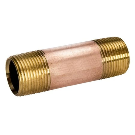 3/4x3"BRS PIPE NIPPLE         5/25 BRASS
