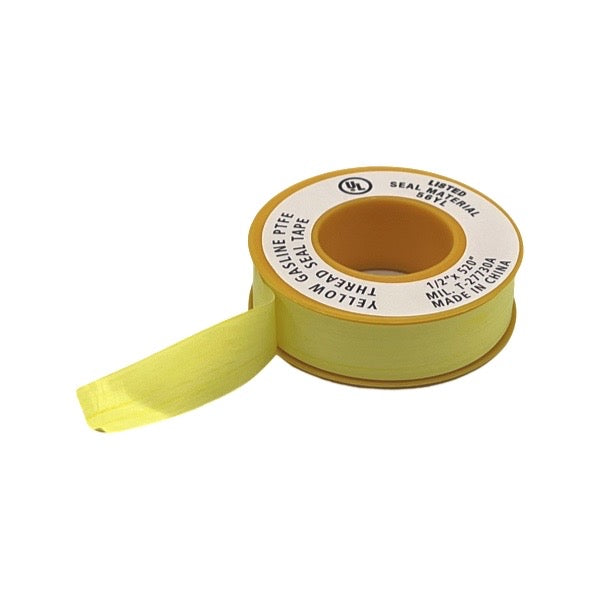 1/2*X520* YELLOW PTFE TAPE    H/D NATURAL GAS PROPANE OIL