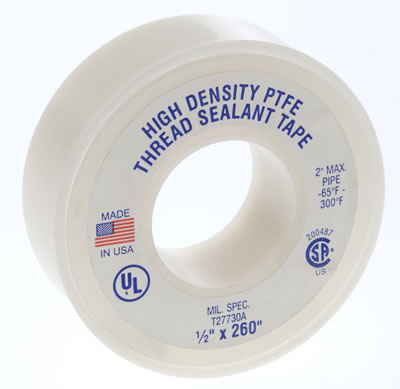 1/2"x260'PTFE TAPE HIGH DENSI HIGH DENSITY