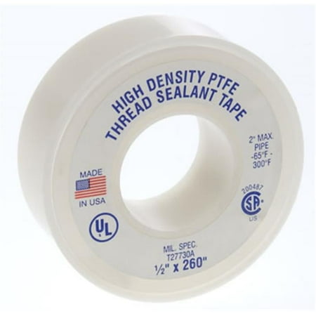 1/2x520"PTFE TEFLON TAPE      HIGH DENSITY
