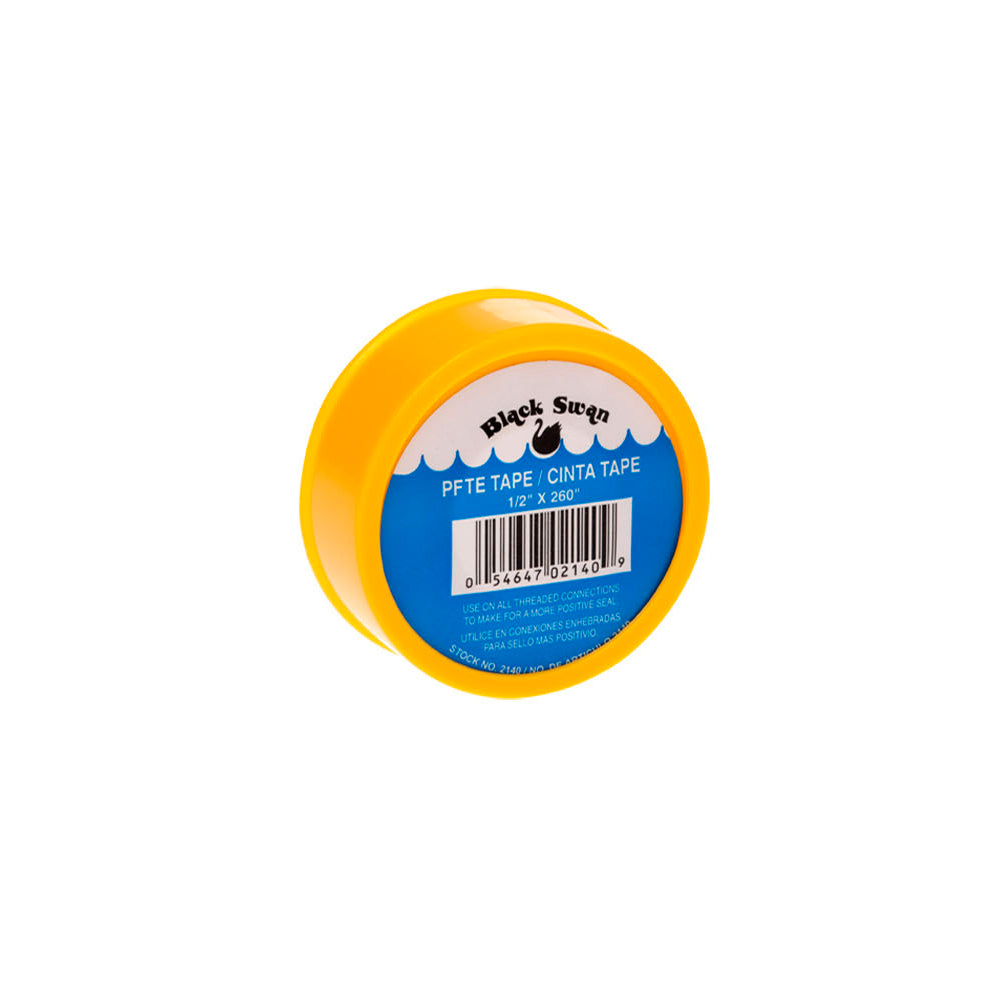 1/2 IN. X 260 IN. PTFE TAPE YELLOW GAS LINE - HIGH DENSITY