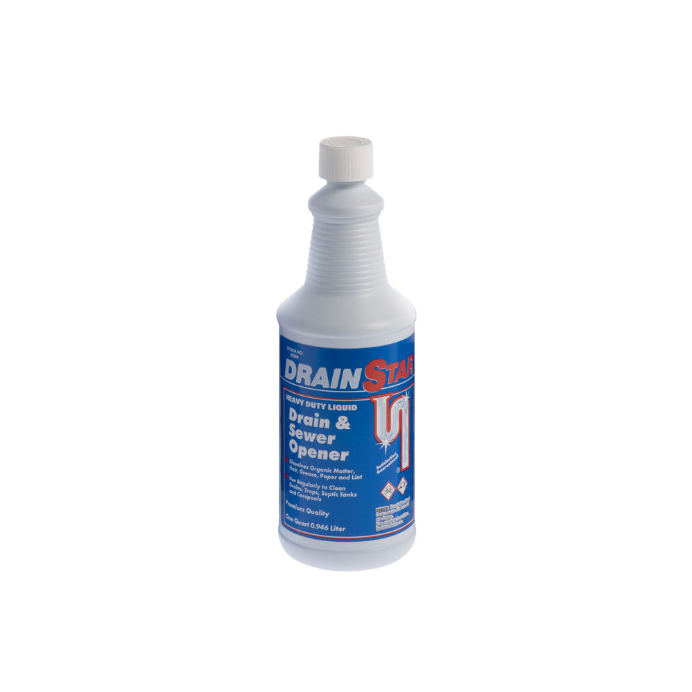 QUART DRAINSTAR HEAVY         DUTY LIQUID DRAIN OPENER