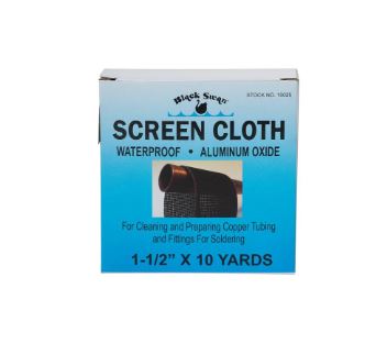 1-1/2*X5yd SCREEN CLOTH       180g ALUM OXIDE/WATER PROOF