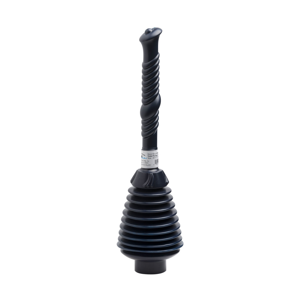 20-1/2" HANDLE LIGHTWEIGHT    PLASTIC TOILET PLUNGER