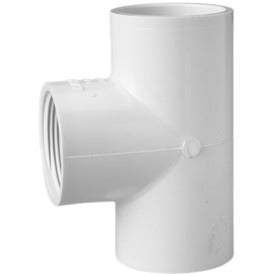 <R> 3/4"SxSxFIP PVC40 TEE     PVC SCH40 PLASTIC FITTING