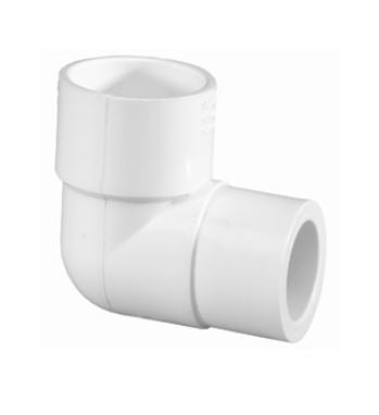 3/4x1/2*SxS 90'PVC ELBOW      PVC SCH40 PLASTIC FITTING