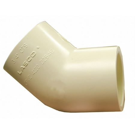 <C> 3/4"45'SxS CPVC ELBOW     CPVC-CTS PLASTIC FITTING