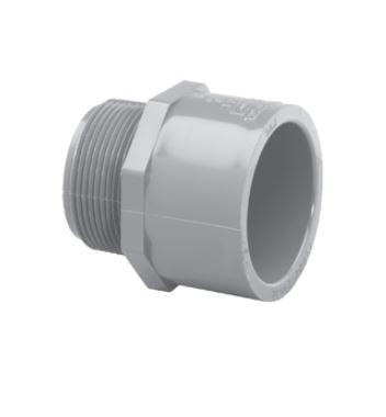 1/2*SxMPT CTS CPVC ADAPTER    CPVC CTS PLASTIC FITTING