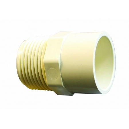 <C> 1/2"SxMPT CTS CPVC ADAPTERCPVC CTS PLASTIC FITTING
