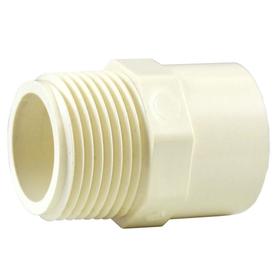 <C> 3/4"SxMPT CPVC ADAPTER    CPVC CTS PLASTIC FITTING