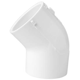 <R> 1" SxS 45'PVC ELBOW       PVC SCH40 PLASTIC FITTING