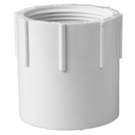 <R> 1-1/4"SxFPT PVC ADAPTER   PVC SCH40 PLASTIC ADAPTER