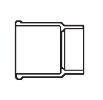 2x1-1/2*HxSP SOIL PIPE ADAPTERPVC-DWV PLASTIC FITTING