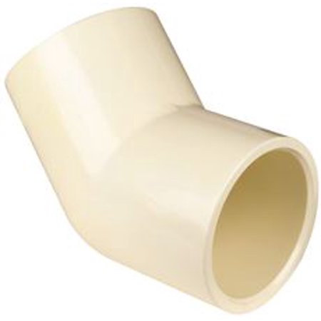 <C> 2" 45 CPVC ELBOW