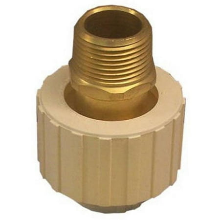 <C> 3/4"CPVCx3/4"MIP UNION    NO LEAD CPVC TRANSITION FITTNG