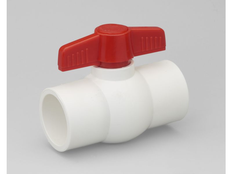 BALL VALVE 4*PCV SCH40        VALVE BALL 4* PVC