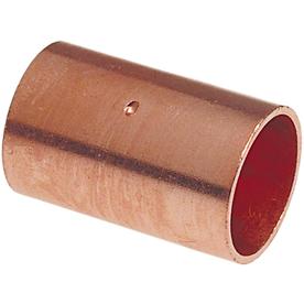 3/4" COPPER COUPLING WITH     STOP  CXC  LEAD FREE  10-PACK