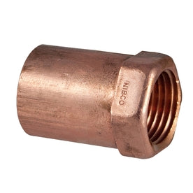 1"X3/4"COPPER/FIP ADAPTER     COPPER PRESSURE FITTING H/C