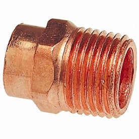 1/2" SWEAT X MIP COPPER       ADAPTER  WROT  LEAD FREE 10-PK