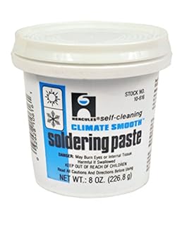 8oz CLIMATE SMOOTH FLUX PASTE ALL WEATHER SOLDER PASTE/TUB