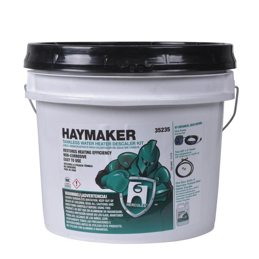 HERCULES HAYMAKER TANKLESS    WATER HEATER DESCALER KIT