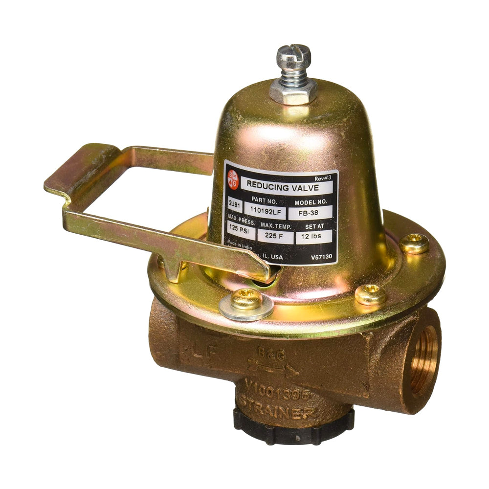 PRESSURE RELIEF VALVE-BOILER  REDUCE WATER PRESSUE 30# TO 12