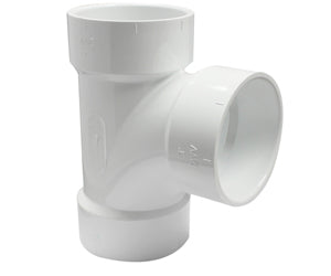 3* PVC DWV WHITE              SANITARY TEE  HXHXH