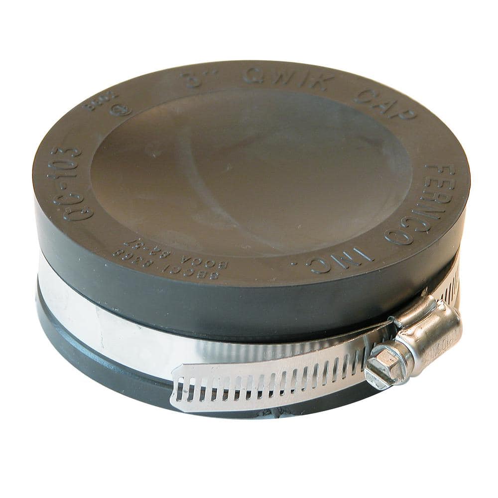 3" FLEX PVC CAP-TEST          LEAD IRON STEEL PLASTIC COPPER