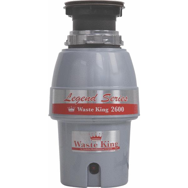 <S> <C> .5HP SS WASTE DISPOSERS/S GRINDER/EZ MT/2600rpm/PLUG