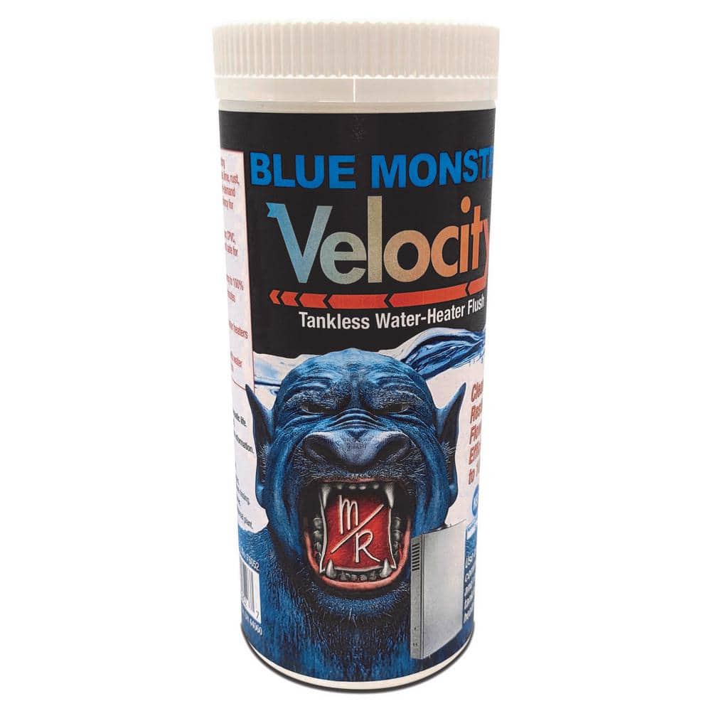 VELOCITY TANKLES WATER HEATER FLUSH